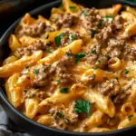 High Protein Creamy Beef Pasta for Busy Weeknight Wins