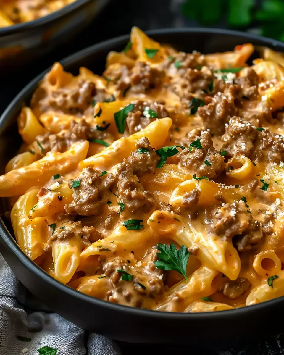 High Protein Creamy Beef Pasta: Easy Weeknight Dinner Delight
