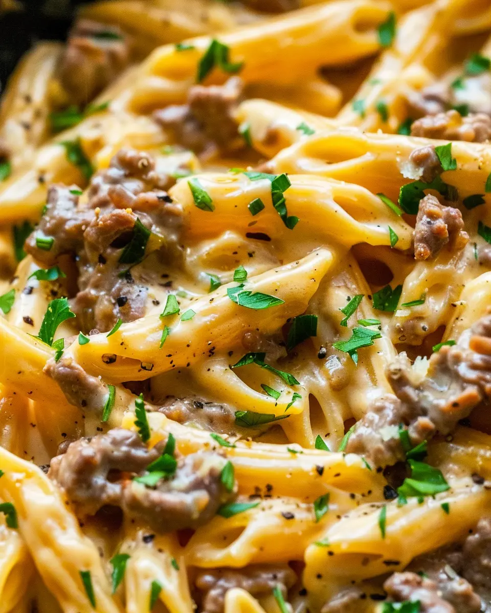 Creamy High Protein Beef Pasta: A Delightfully Easy Meal
