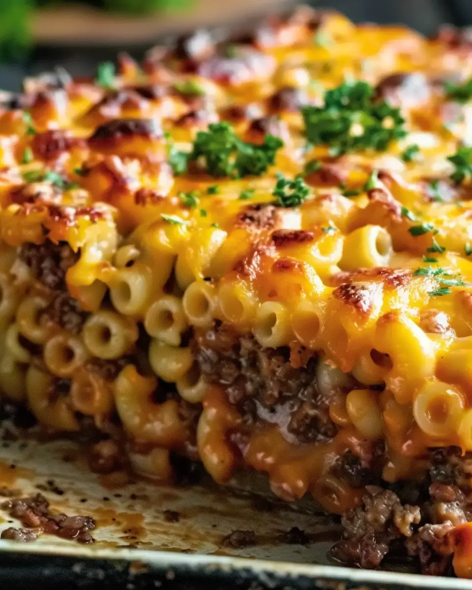 Savory Mac and Cheese Meatloaf Casserole Recipe for Easy Family Dinners