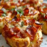 Mini Deep Dish Crescent Roll Pizzas in 25 Minutes