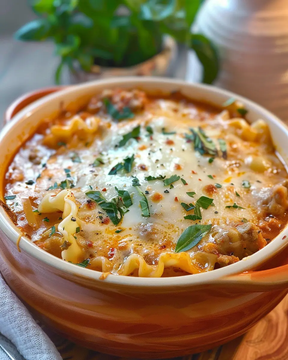Creamy Lasagna Soup: The Best Comfort Food for Cozy Nights