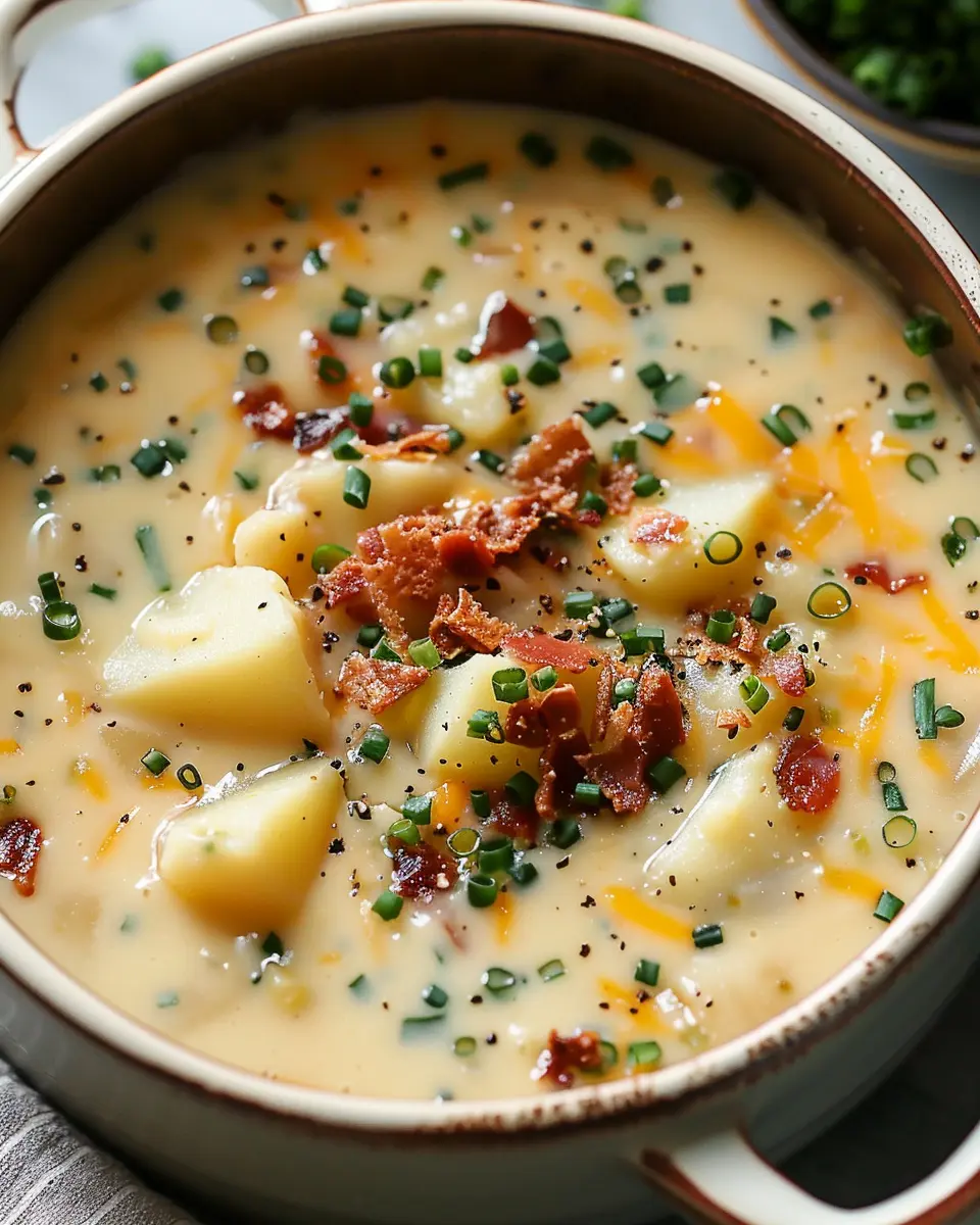 Outback Steakhouse Potato Soup: Easy Recipe with Turkey Bacon