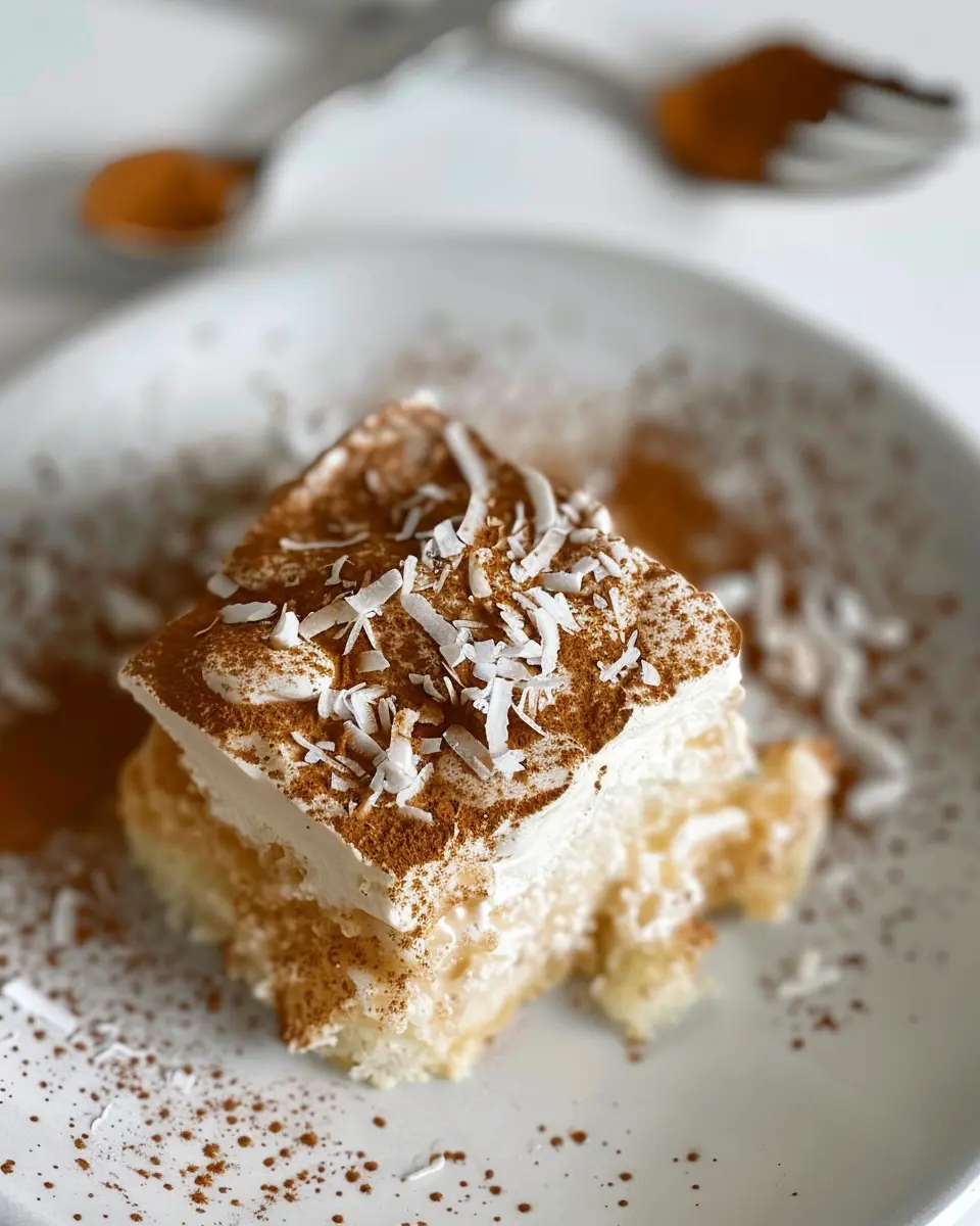 Coconut Rum Coquito Tiramisu: An Indulgent Twist on a Classic