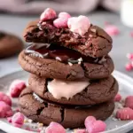 Valentine Ganache Cookies