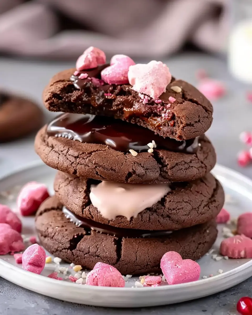 Valentine Ganache Cookies: Indulgent Treats for Sweethearts