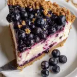 Blueberry Crumble Cheesecake