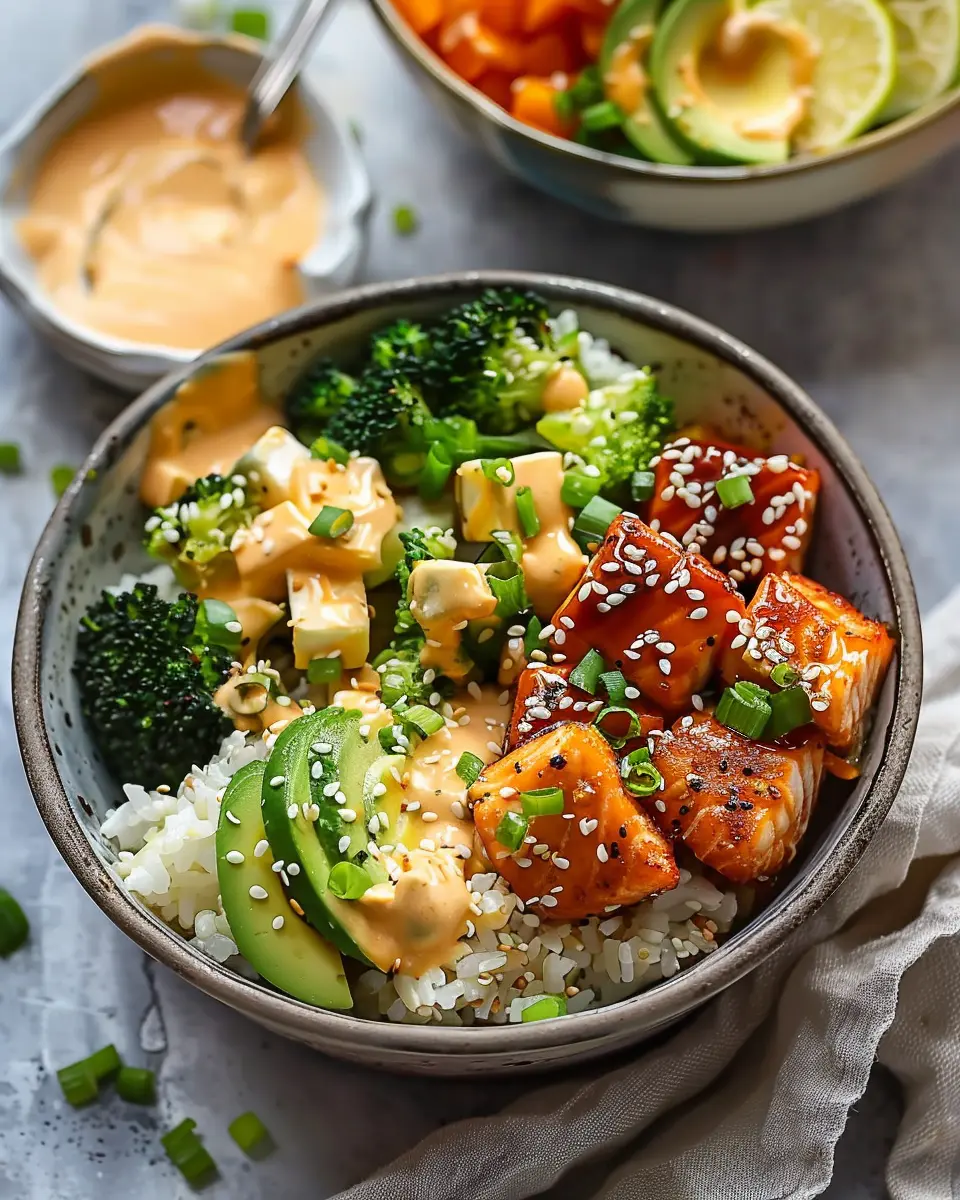 Bang Bang Salmon Bites Bowls: Easy, Flavorful, and Homemade