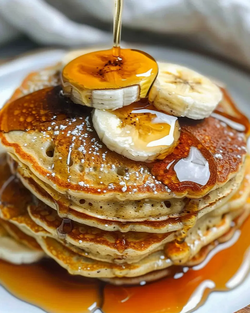 Vegan Banana Pancakes: The Easy and Indulgent Weekend Treat