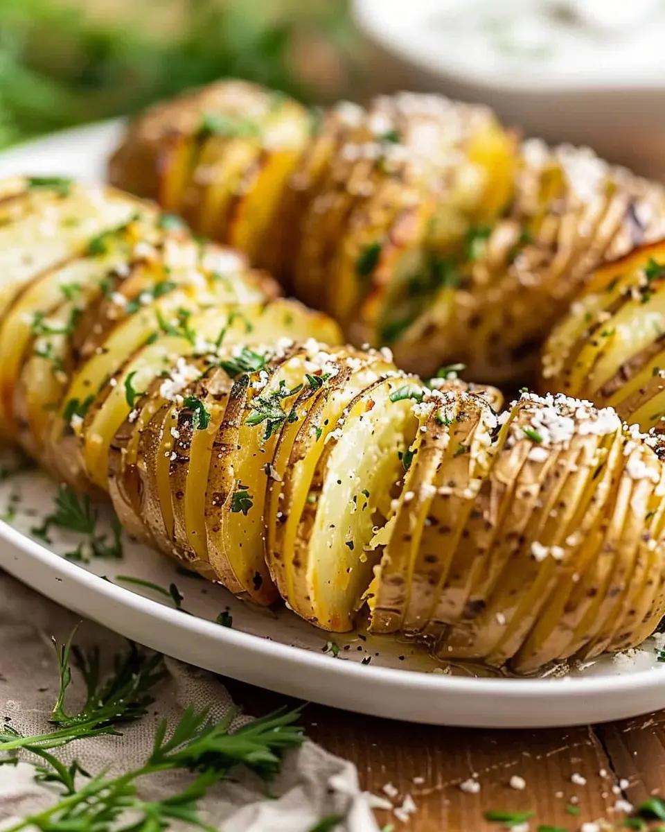 Hasselback Potatoes with Turkey Bacon: The Best Comfort Recipe