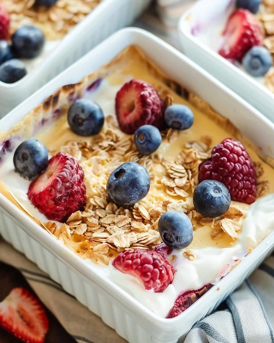 Baked Yogurt Bliss: Easy Recipes for Creamy Indulgence