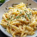 One Pot Creamy Garlic Pasta (Just 20 Minutes!)