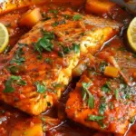 Classic Spicy Moroccan Fish in Rich Sauce