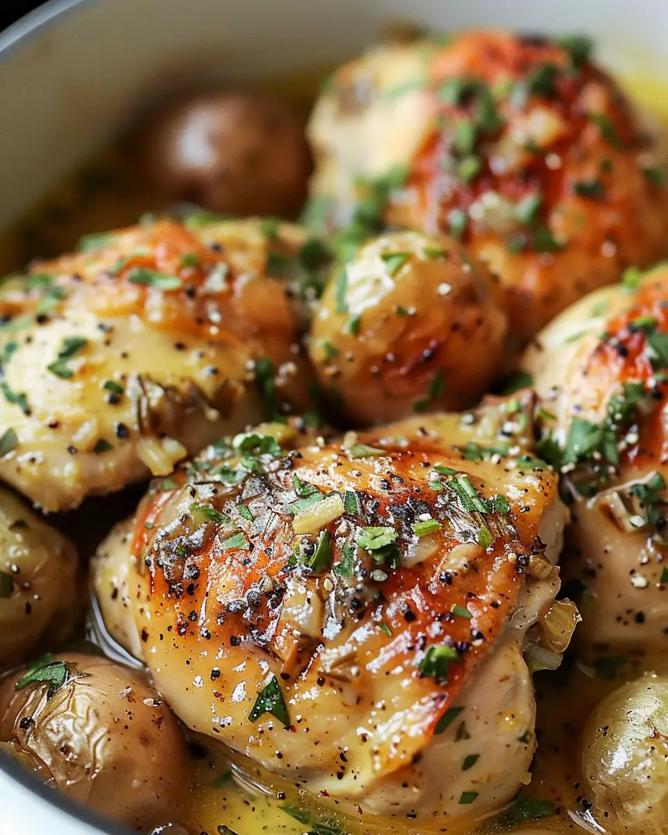 Garlic Butter Chicken Crockpot Recipe: Easy 6-Hour Tender Bliss