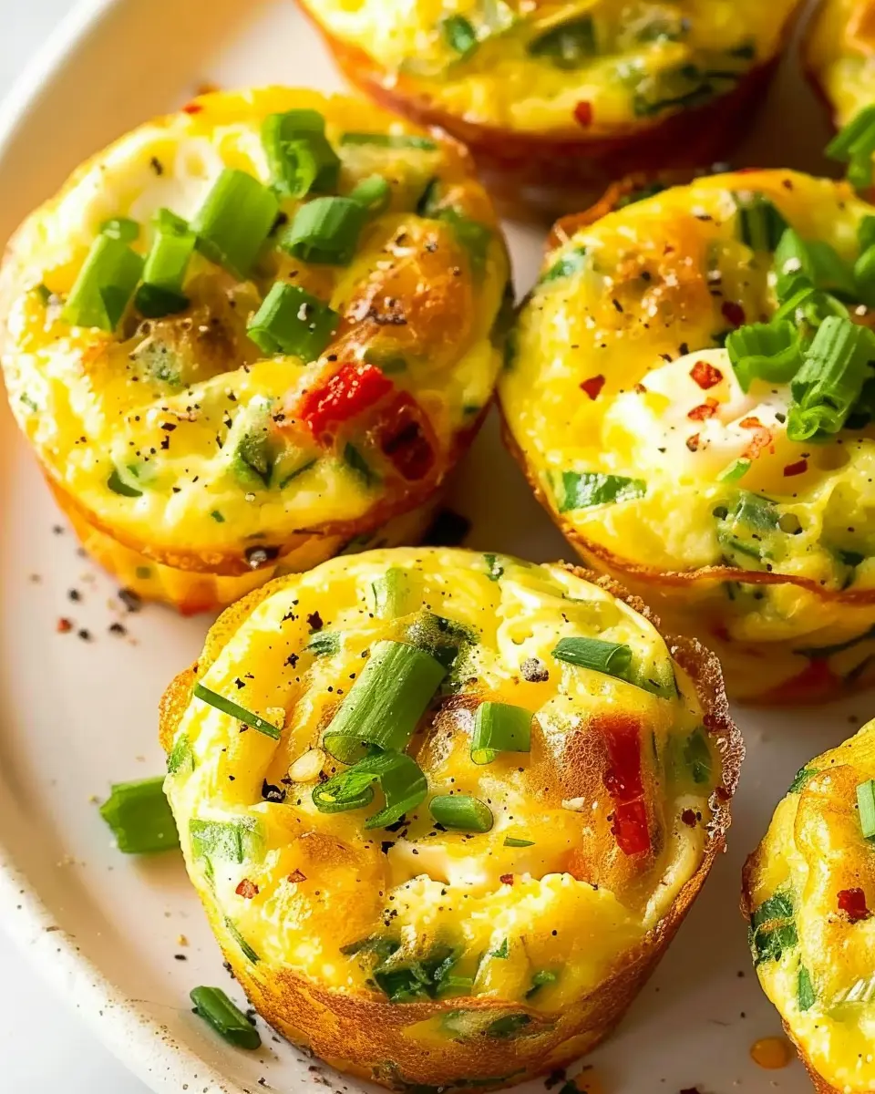 Breakfast Egg Muffins: Easy Turkey Bacon and Veggie Delight