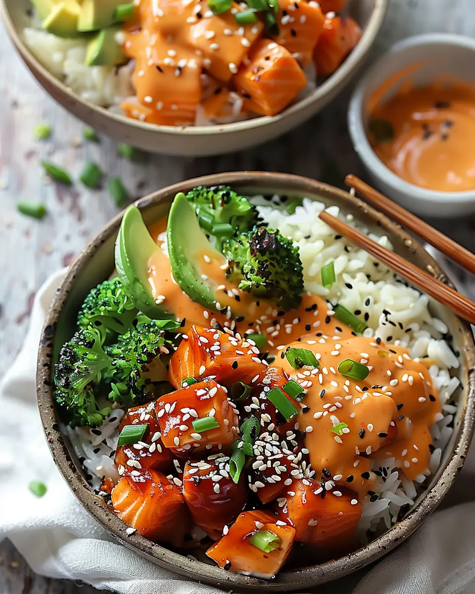 Bang Bang Salmon Bites Bowls: Easy Recipe for a Flavorful Feast