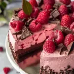 Chocolate Raspberry Mousse Cake