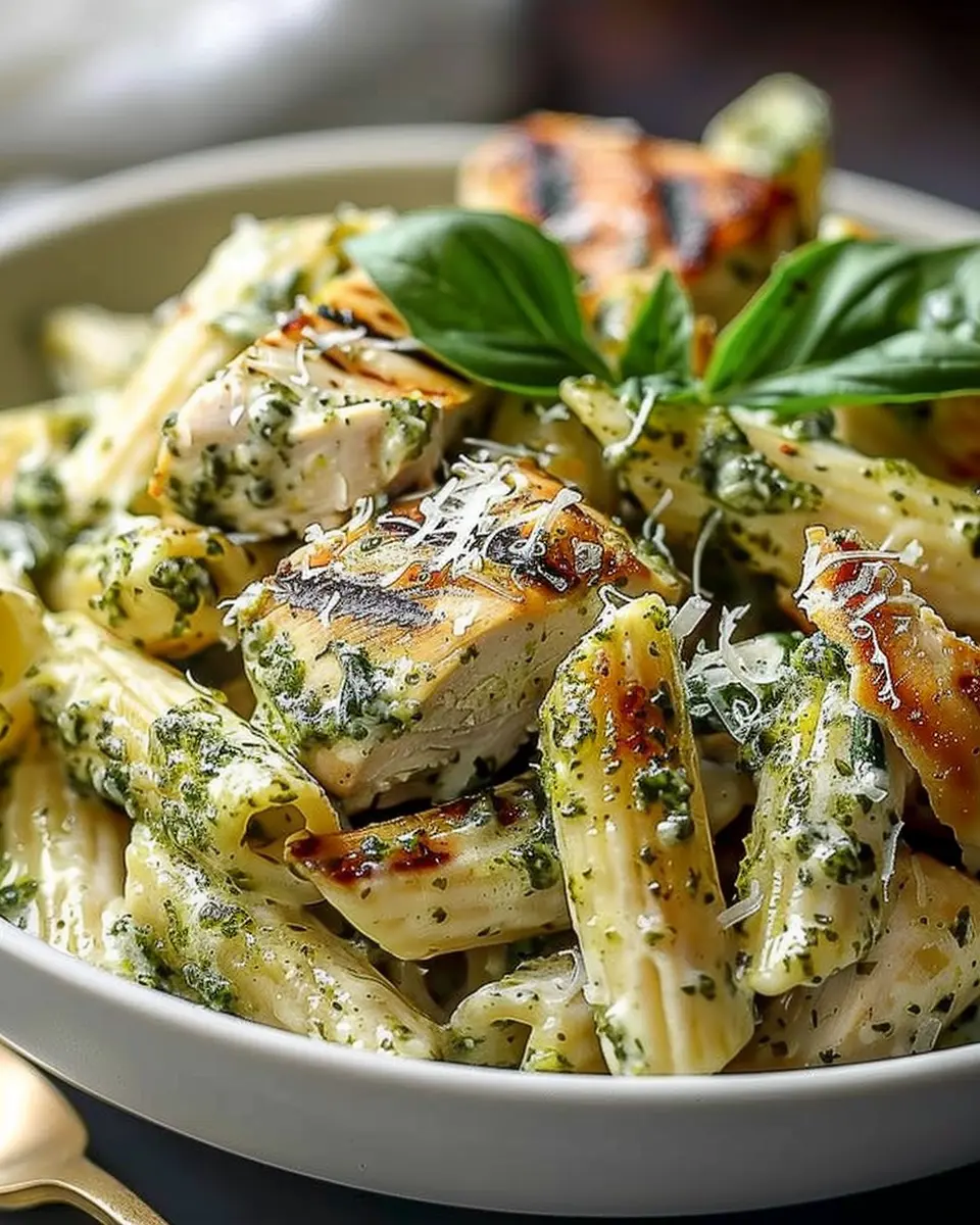 Creamy Pesto Chicken Pasta: Easy Recipe for a Cozy Dinner