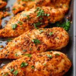 Oven Baked Chicken Tenders (No Breading)