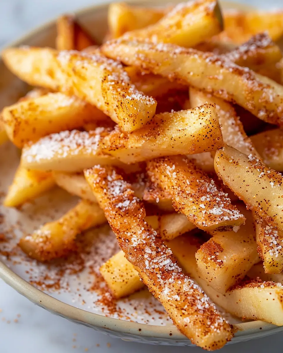 Air Fryer Apple Fries: Easy, Healthy Treat for Everyone
