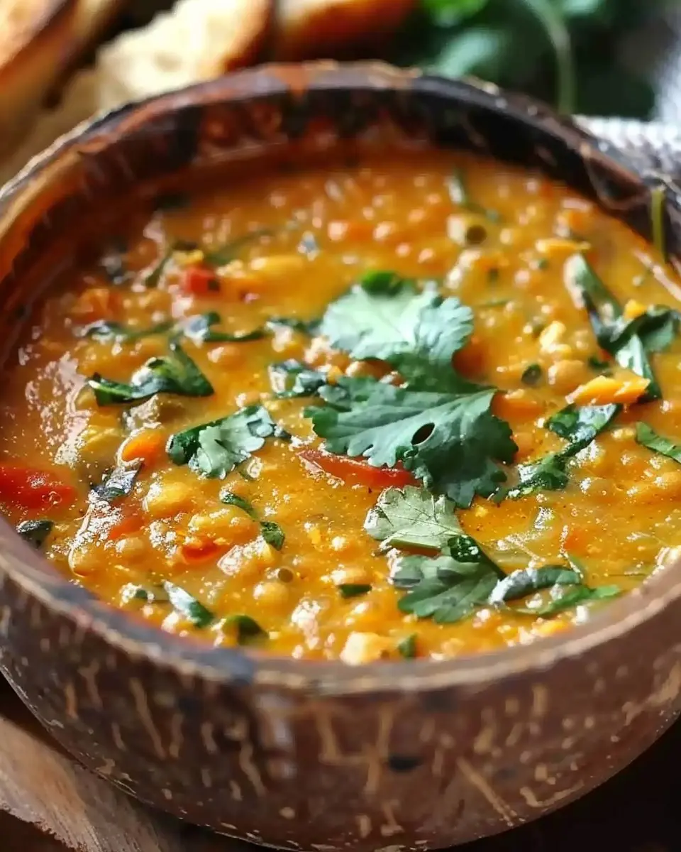 Cozy Up With Thai Coconut Red Lentil Soup: An Easy Comfort Dish