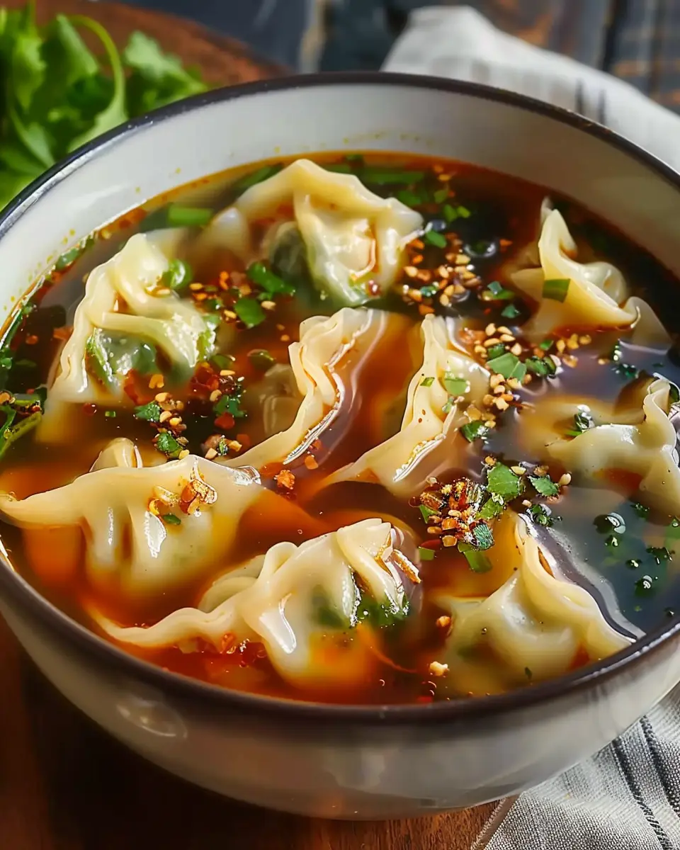 Potsticker Soup: A Comforting Delight for Your Cozy Evenings