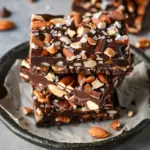 Dark Chocolate and Sea Salt Nut Bars