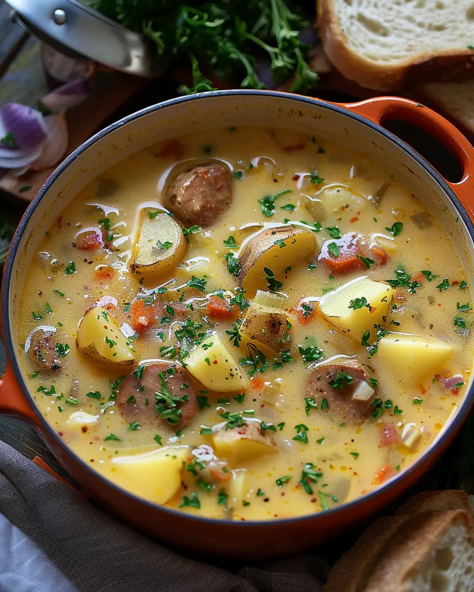 Cajun Potato Soup: Easy and Comforting with Turkey Bacon Twist