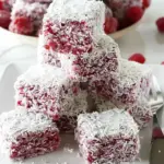 Raspberry Lamingtons