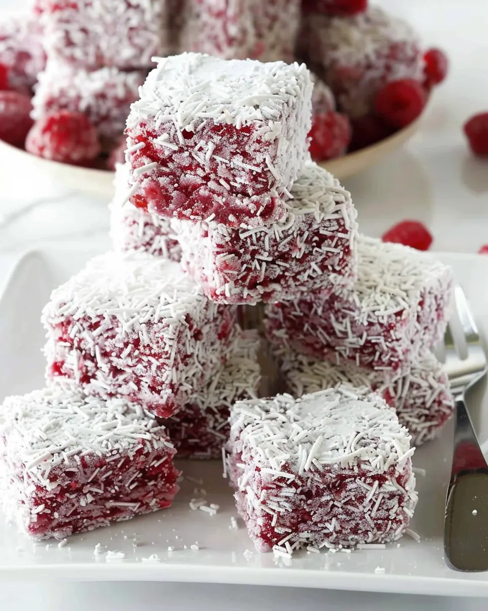 Raspberry Lamingtons: The Best Indulgent Treat to Brighten Your Day
