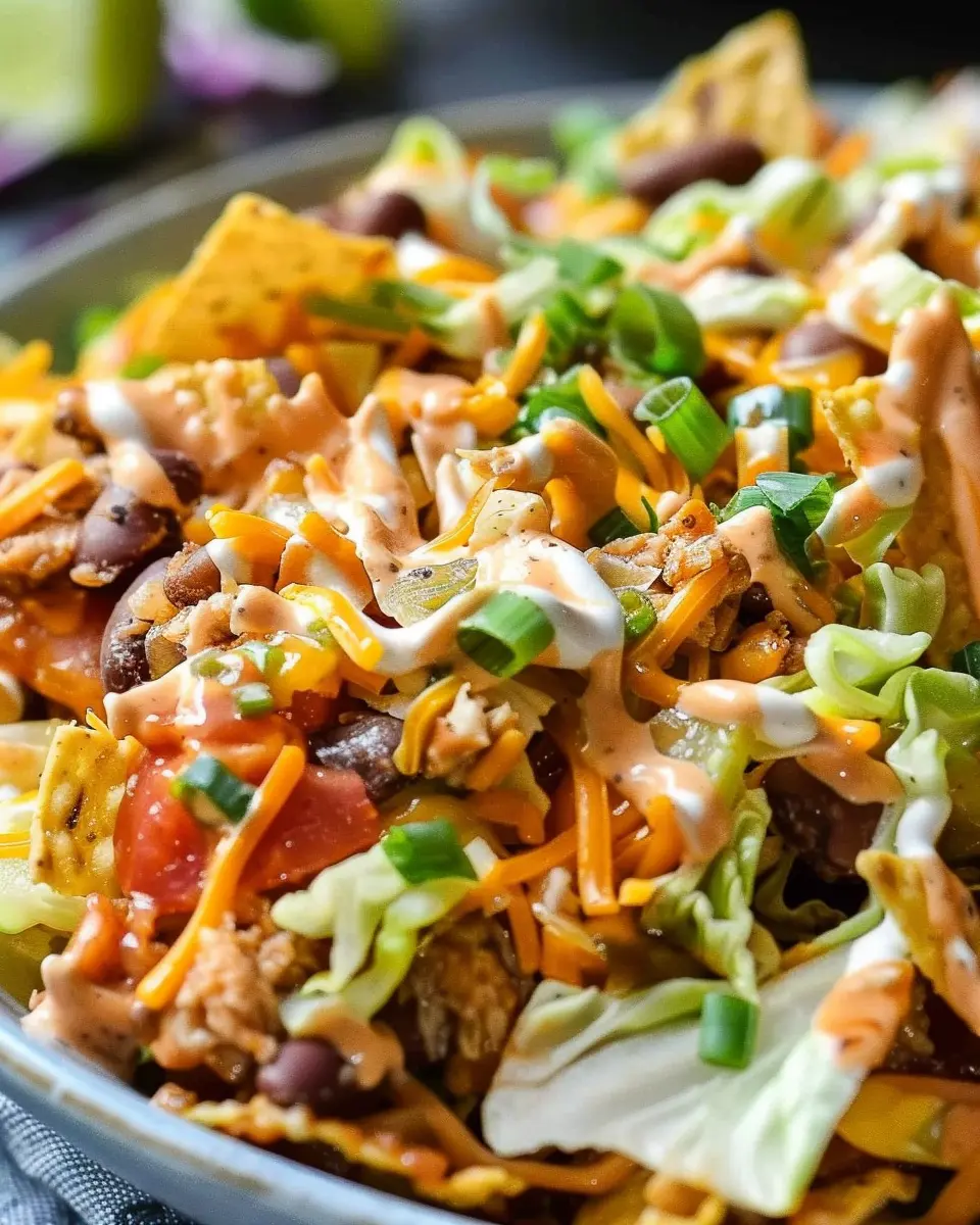 Frito Cowboy Cabbage: Easy Comfort Food with Turkey Bacon