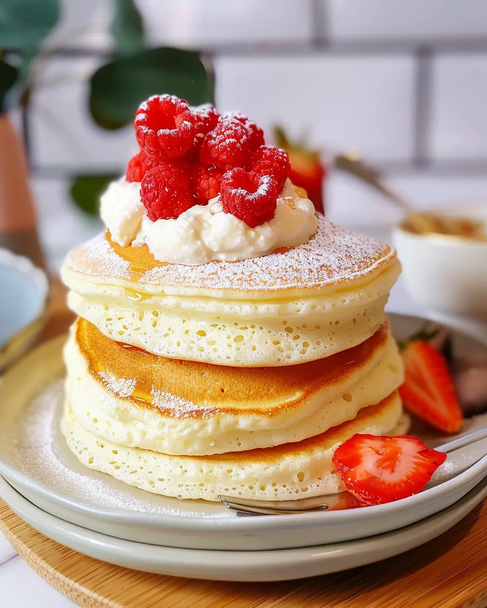 Fluffy Japanese Soufflé Pancakes: Light and Delightful for All