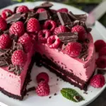 Chocolate Raspberry Mousse Cake