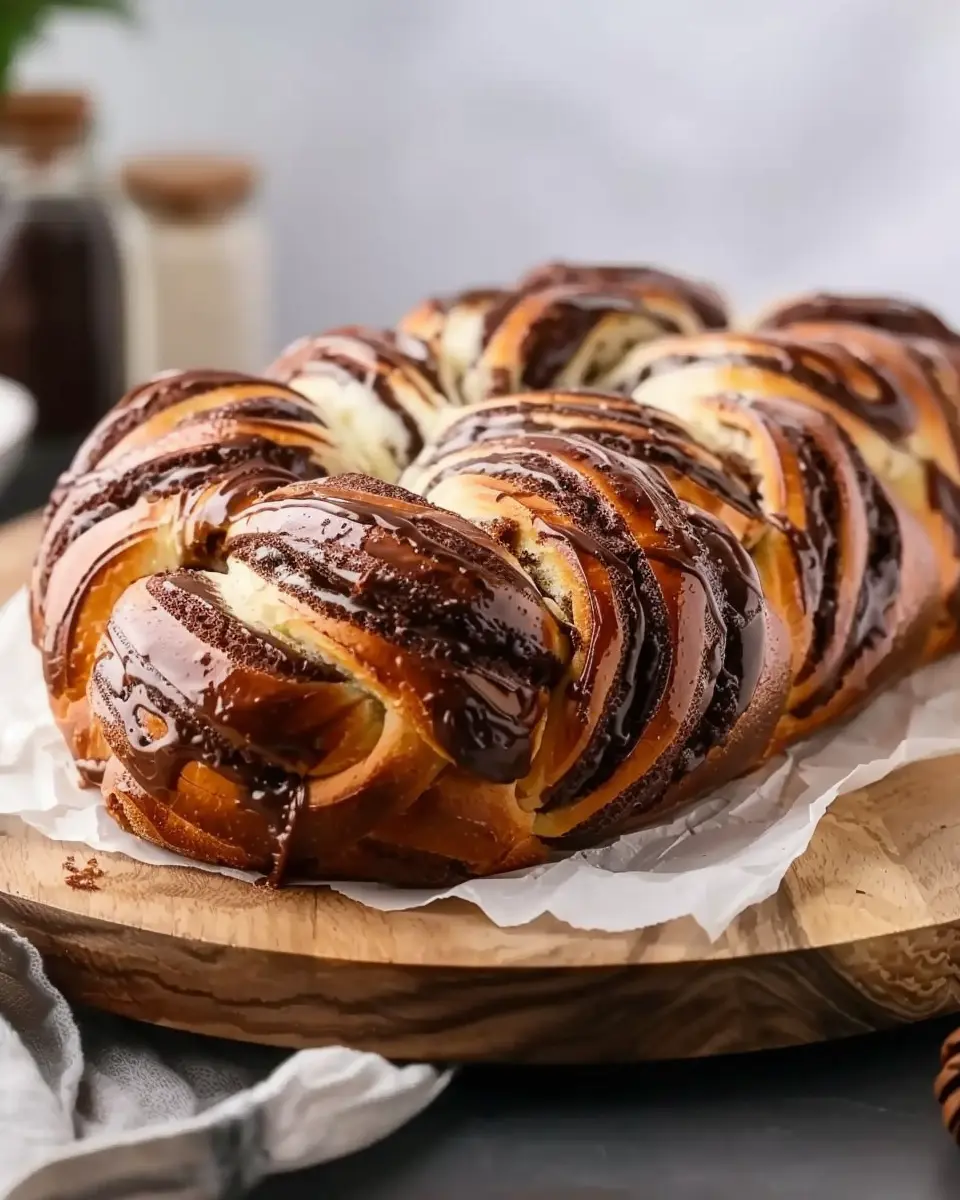 Spectacular Nutella Swirl Easter Bread