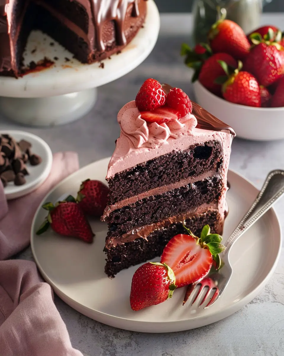 Strawberry Chocolate Cake: A Decadent Treat for Every Occasion