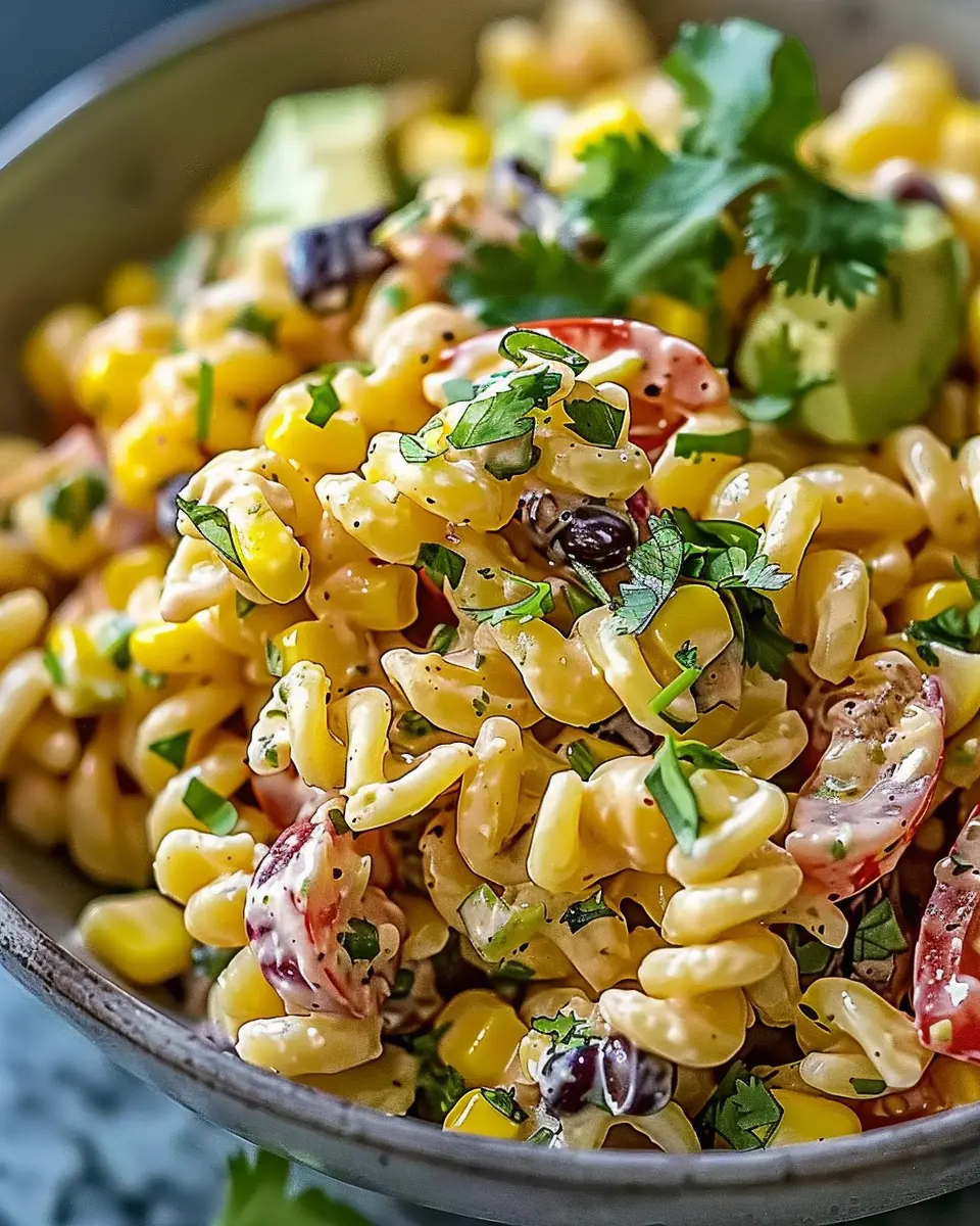 Mexican Street Corn Pasta Salad is a must-try dish!