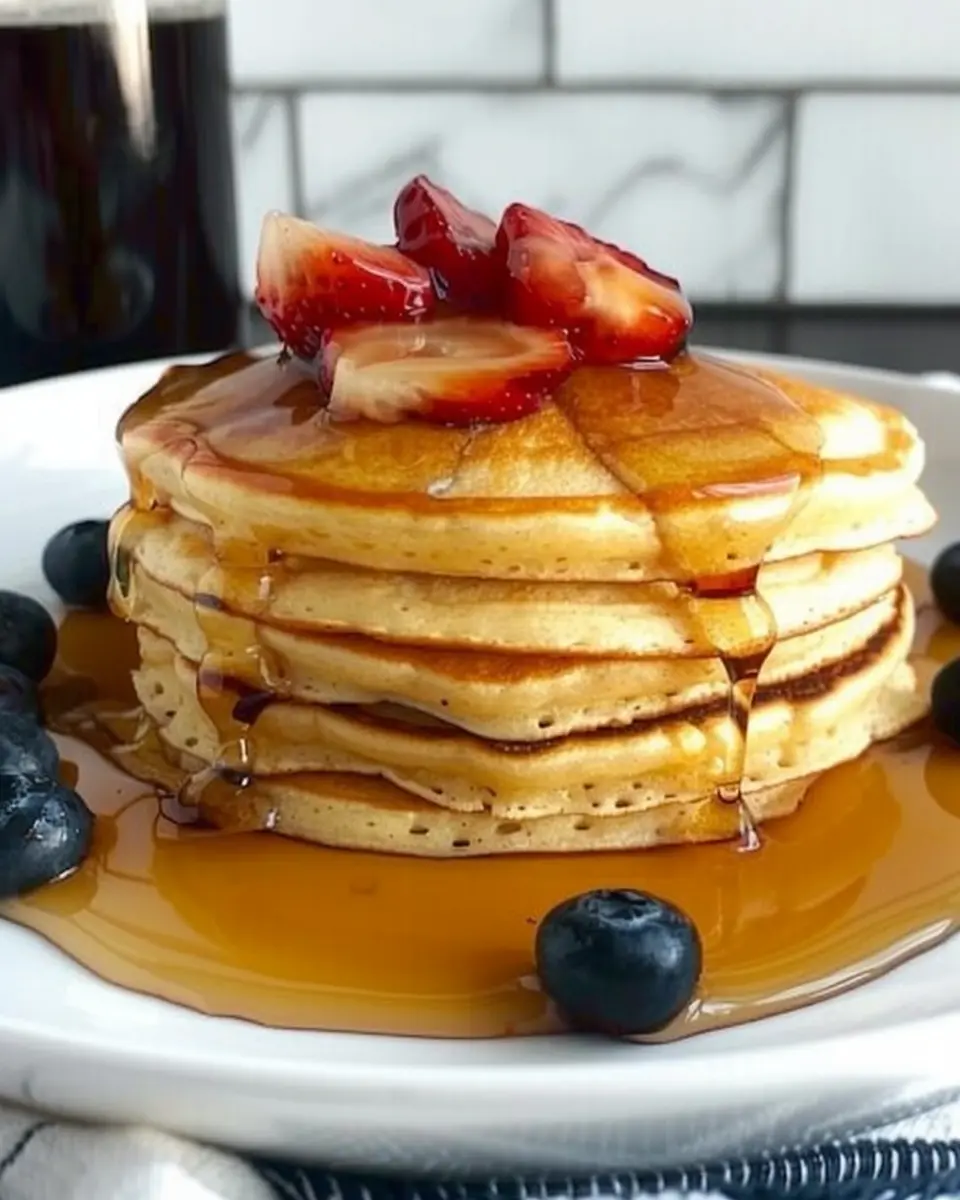 Easy Homemade Pancakes