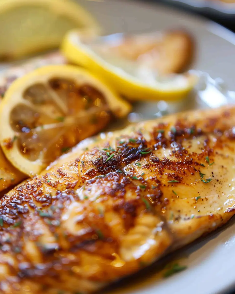 Pan Fried Lemon Butter Tilapia: A Juicy Weeknight Delight