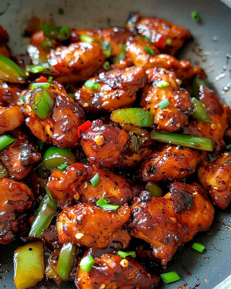 Easy Black Pepper Chicken Recipe