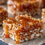 Salted Caramel Rice Krispie Treats: A Sweet & Salty Indulgence