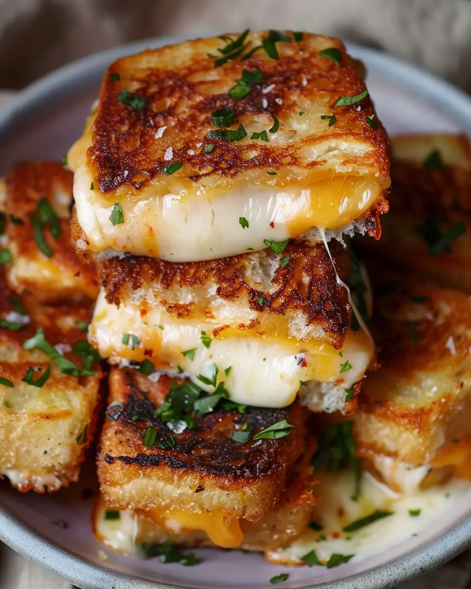 Hawaiian Roll Grilled Cheese
