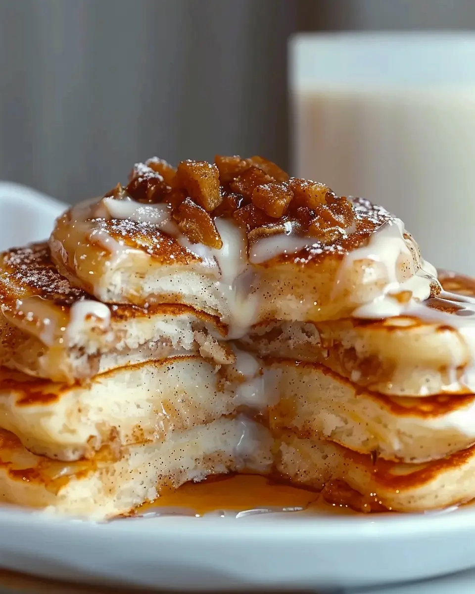 Cinnamon Roll Pancakes Recipe for a Decadent Brunch Delight