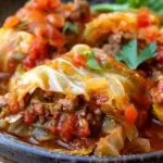 Slow Cooker Unstuffed Cabbage Rolls