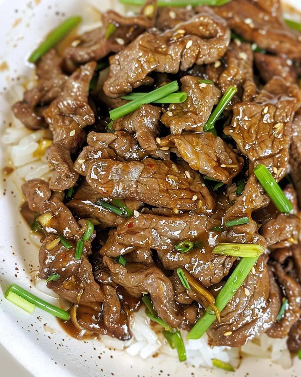 Mongolian Beef Made Easy: A Flavorful Twist on a Classic Dish