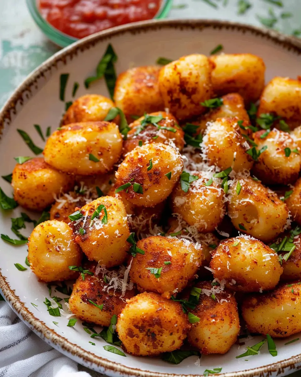 Crispiest Air Fryer Gnocchi